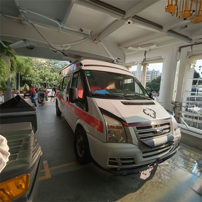 龙岗广东中山市人民医院租救护车护送到河北医科大学医院(河北医科大一院)跨省救护车出租