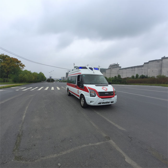 龙岗广东省广东医学院附属惠州医院私人救护车出租到石河子大学医学院附属医院长途租救护车服务