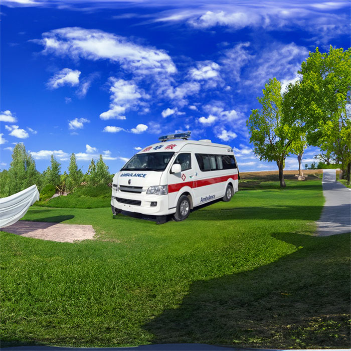龙岗广东省罗定市人民医院私人救护车租赁到新疆医科大学第二附属医院七道湾医院（新疆医科大学第二附属医院老院）救护车转运