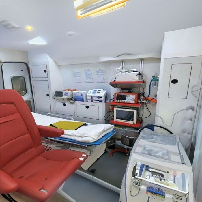 龙岗佛山市第二人民医院救护车出租到内蒙古自治区精神卫生中心跨省医疗救护车出租