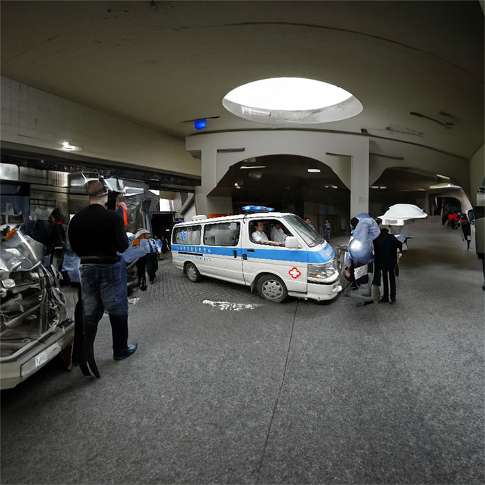 龙岗广州空军医院租私家救护车转院到重庆三峡中心医院百安分院救护车出租公司