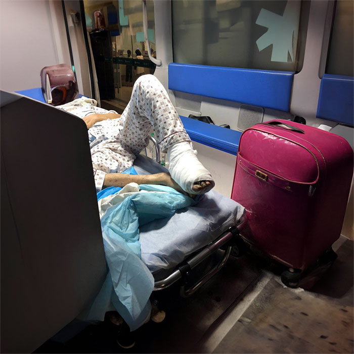 龙岗广东省韶关市人民医院租用私人救护车护送到福建省妇幼保健院（福建省妇儿医院）跨省长途救护车出租