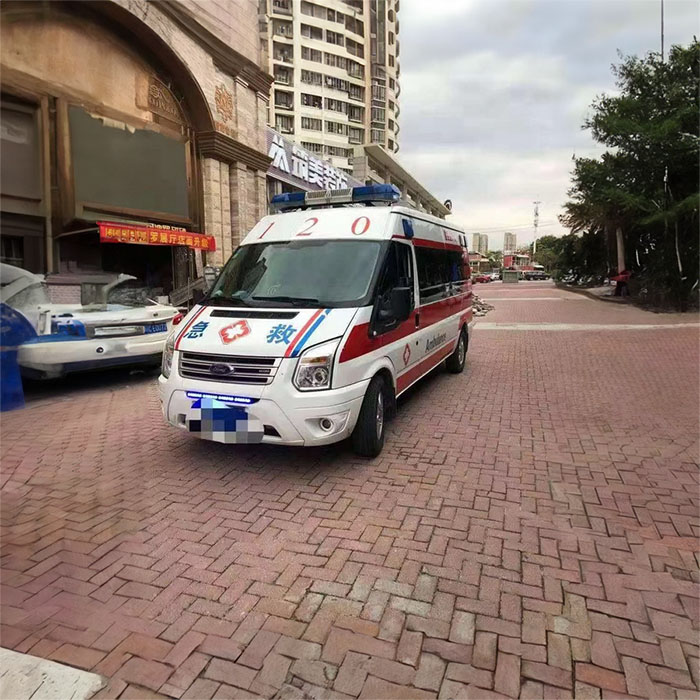 龙岗广东省深圳市南山区人民医院私人救护车出租到绵阳市第三人民医院（四川省精神卫生中心）医院救护车出租