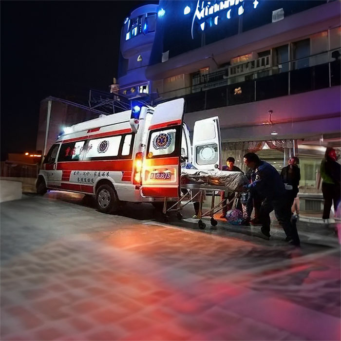 广东佛山市南海区妇幼保健院租私人救护车转院到河北北方学院附属医院（北方学院附一院）救护车租赁