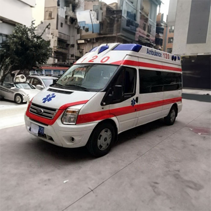 广东省东莞市人民医院租救护车护送到石河子大学医学院附属医院救护车出租转运