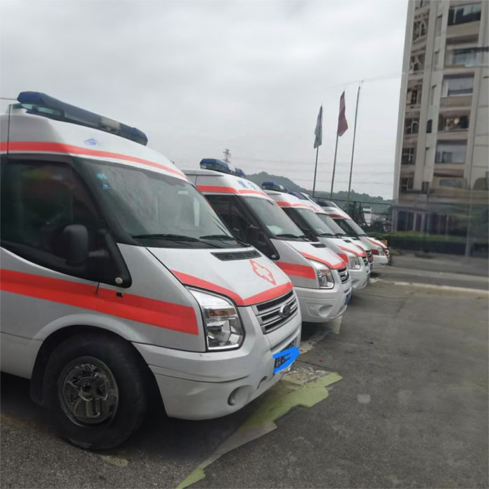 盐田广州市中医医院租私人救护车转院到西安市精神卫生中心医院救护车咋收费