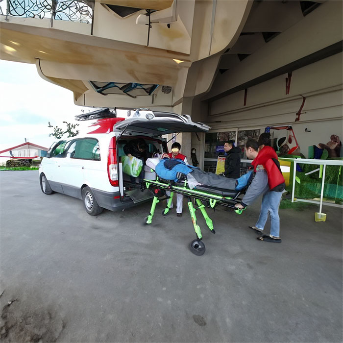 深圳深圳救护车出租出院返乡到湛江市赤坎区120急救电话