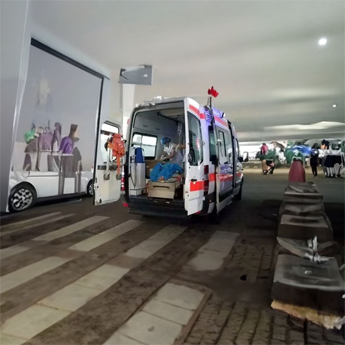 深圳深圳救护车出租出院返乡到江门市救护车出租预约电话