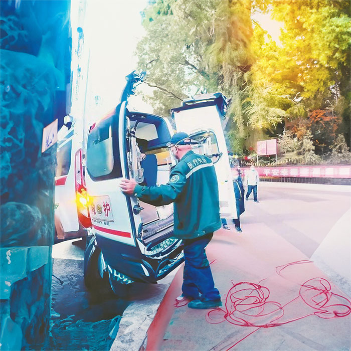 广州医学院第二附属医院租私人救护车到鄂州市中医院病人转运长途救护车-救护车出租