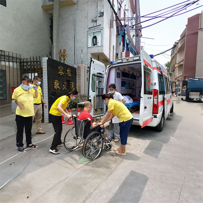 广东省中国人民解放军第421医院租赁私人救护车转运到广州中医药大学附属医院（广中医附一院）病人转运车辆服务平台-救护车出租