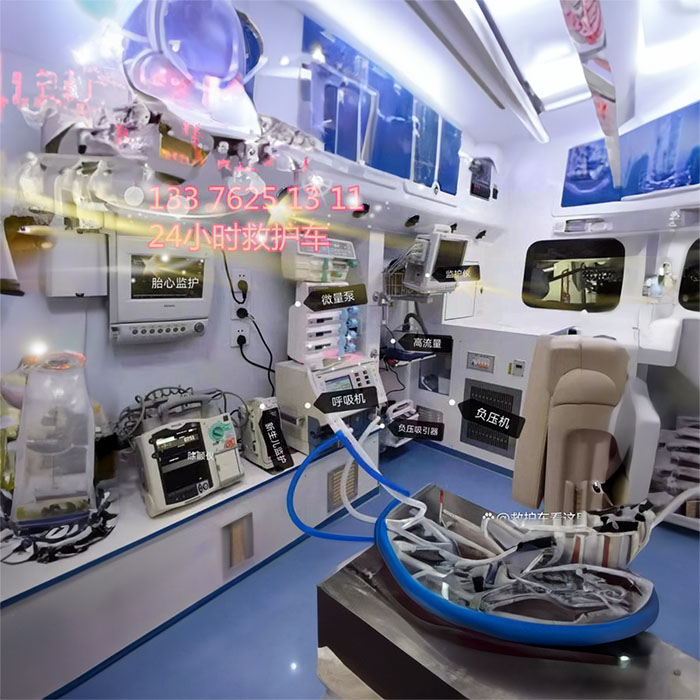 深圳深圳120急救车租赁病重返乡到广州市花都区120出租电话