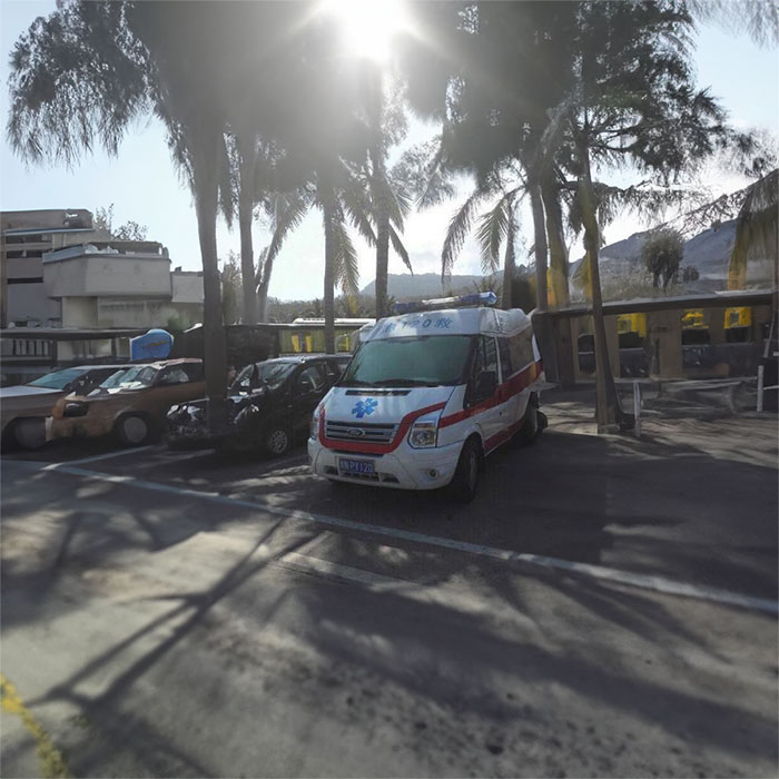 广东省广州中医药大学中山附属医院私人救护车租赁到广东药学院附属医院危重病人接送病人回家提供救护车车辆出租