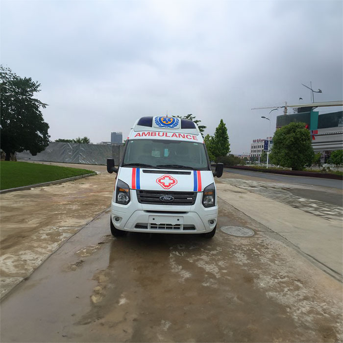 广东中山大学光华口腔医院租私人救护车到中国人民解放军医院（兰州三爱堂医院）救护车转运