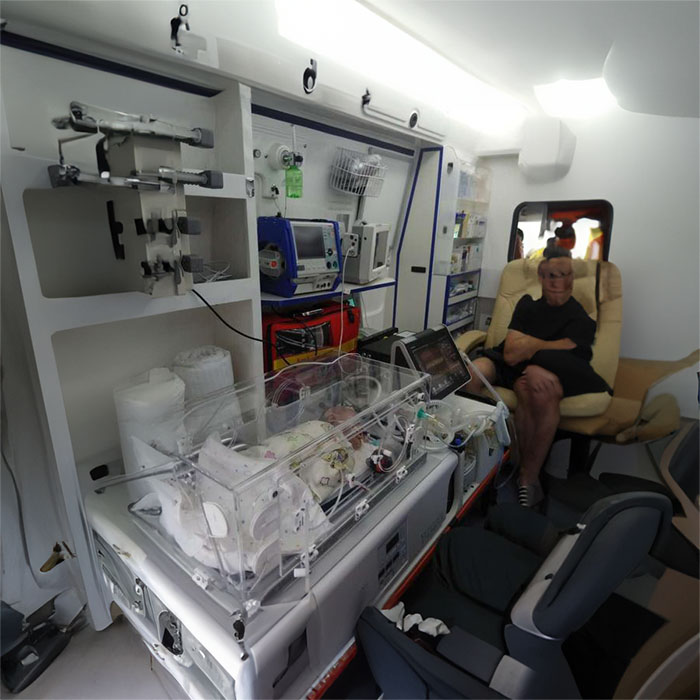 广州市中医医院租赁私人救护车转运到青海红十字医院青海省监狱管理局中心医院转运救护-救护车出租