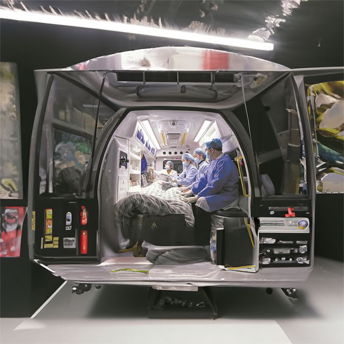 龙岗深圳救护车出租出院回家到江门市蓬江区私人救护车电话号码