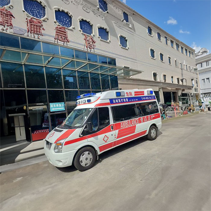 福田深圳120急救车租赁康复回老家到茂名市高州市120出院病人转送电话