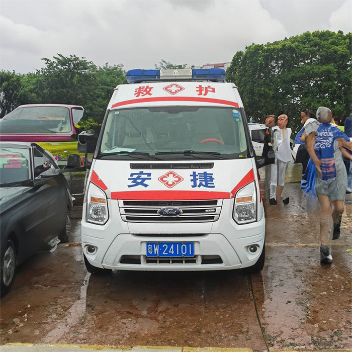 深圳深圳急救车租赁康复护送到佛山市顺德区私人救护车怎么联系