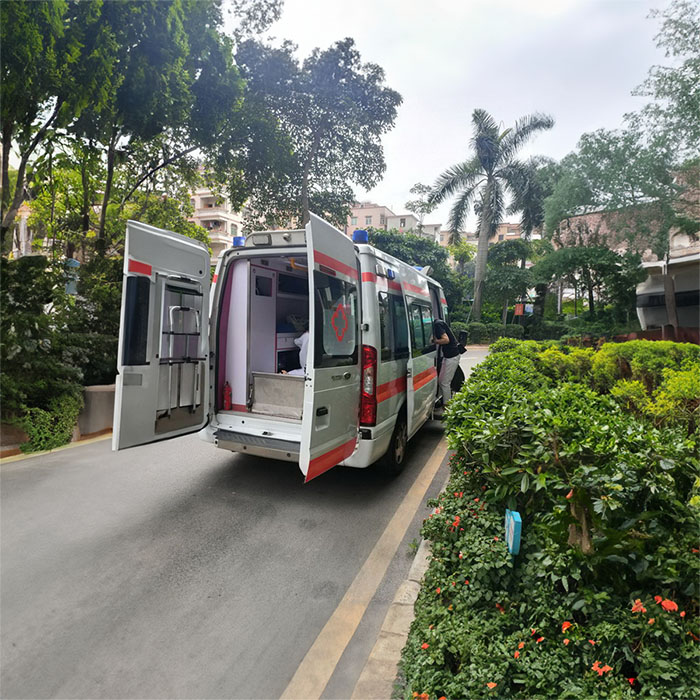 深圳深圳救护车租赁康复回老家到茂名市信宜市怎么打救护车电话
