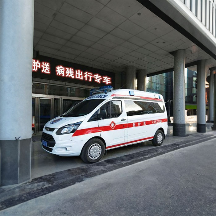 中山市博爱医院预约私人救护车租赁到天津市肿瘤医院长途救护车出租电话