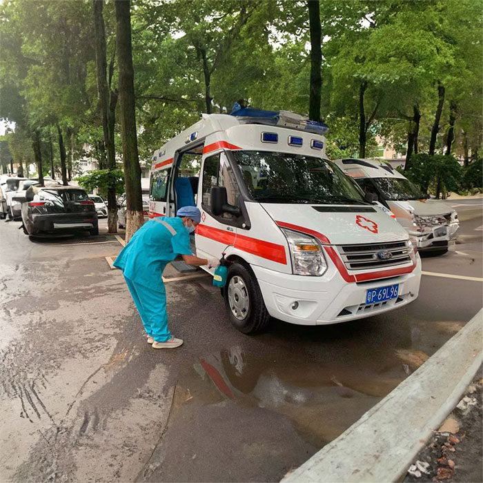 深圳深圳急救车出租出院回家到汕尾市海丰县24小时应急联系电话