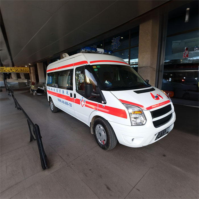 深圳深圳救护车出租康复回家到潮州市市辖区非医疗转运服务车电话