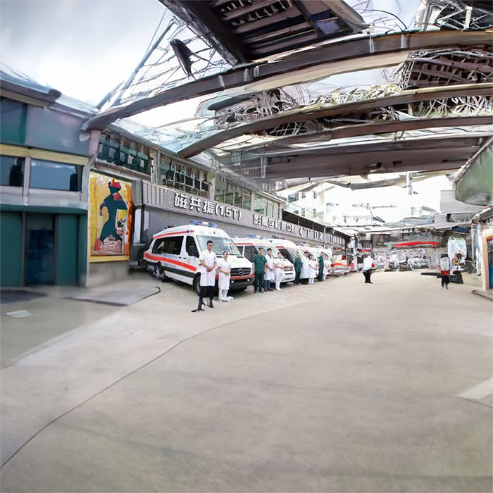 龙岗广东省韶关地区人民医院租赁私家救护车转院到中国人民解放军第三O六医院120救护车