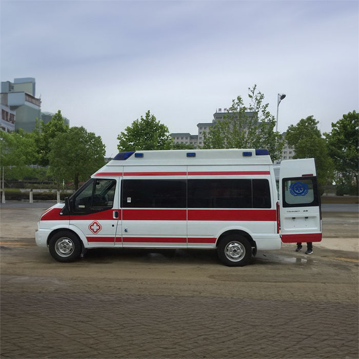 龙岗广州市工人医院预约私人救护车租赁到湖北省新华医院中山分院救护小车出租服务