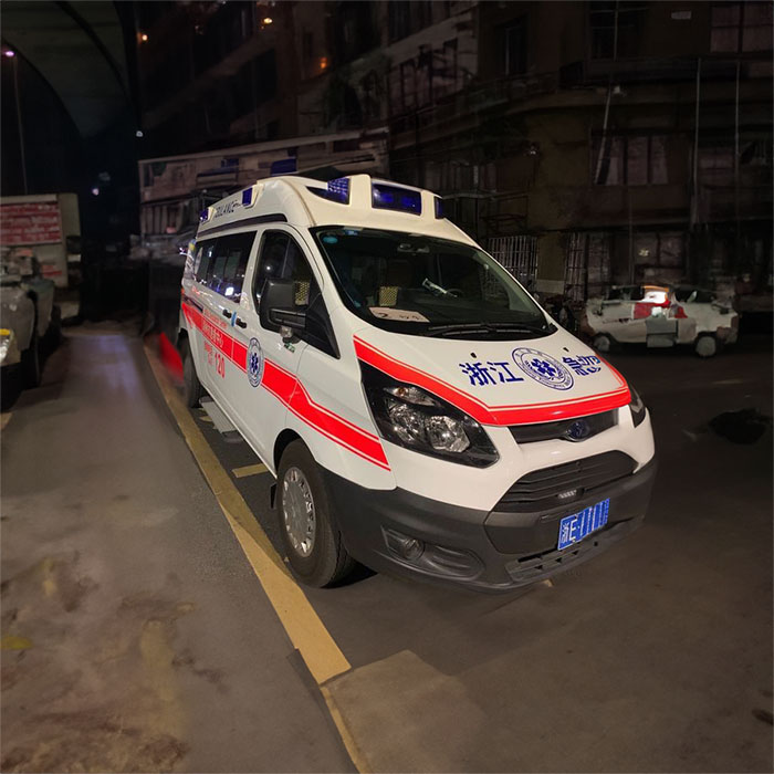 龙岗广东陆总医院租救护车护送到哈尔滨市第五医院租用出租救护车