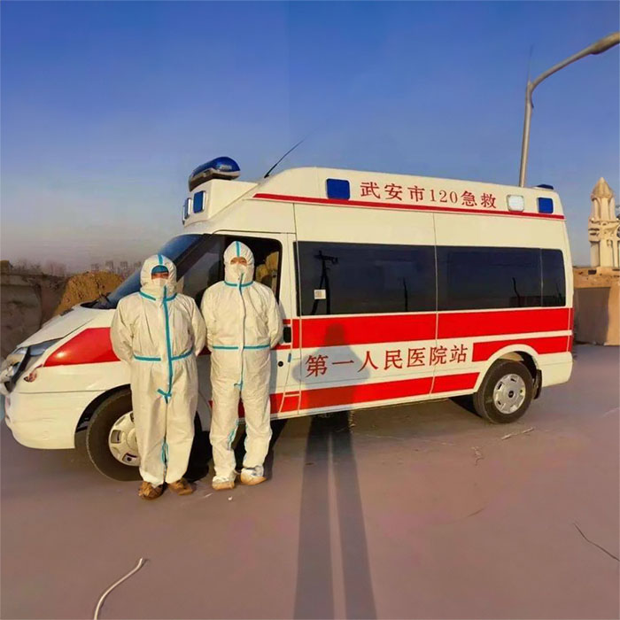 深圳深圳120急救车租赁病重返乡到潮州市潮安县医院送病人出院的叫车电话