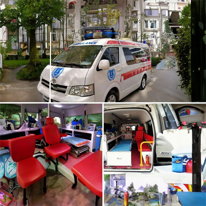 龙岗深圳市第八人民医院租赁正规救护车到中国人民解放军第306医院（三零六医院、三0六医院）租正规救护车