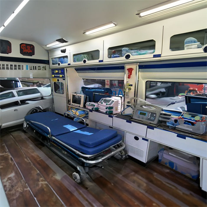 龙岗广39脑科医院预约私人救护车租赁到山西解放军264医院（山西264医院）救护车出租长途