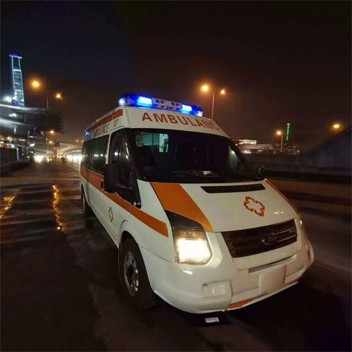 广东省39脑科医院120私人救护车租赁到无锡市妇幼保健院救护车转运