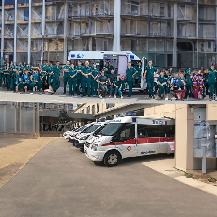 龙岗深圳救护车租赁出院回老家到韶关市乐昌市私人救护车出租联系电话